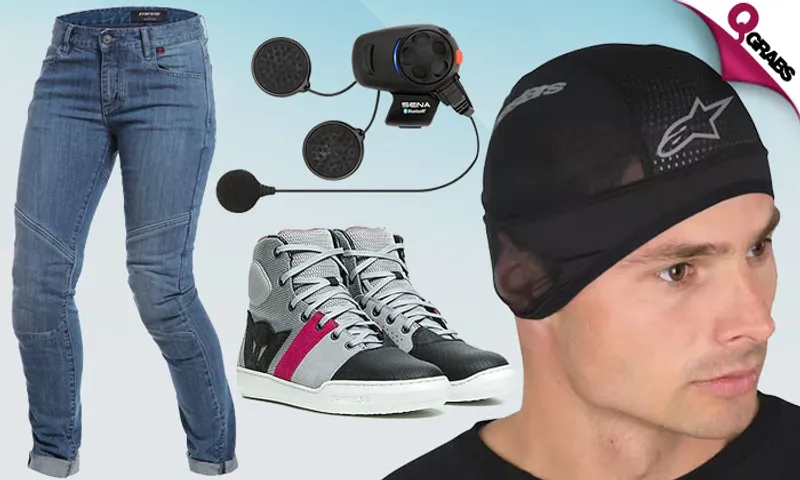 Motorcycle Rider Accessories: Beanies, Headset, Shoes & More!